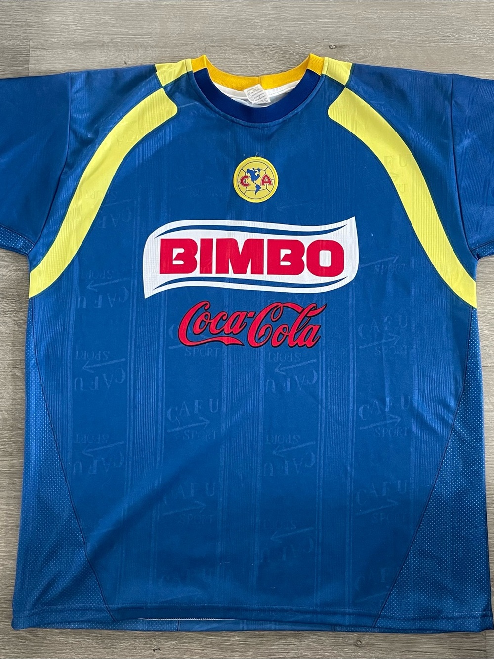 Vintage Club America Liga MX Jersey Cafu Sports Men’s Size XL Made In Mexico